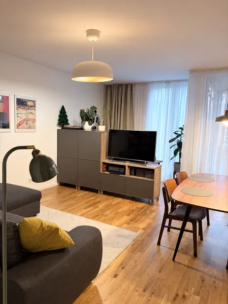 Möblierte 3-Zimmer-Neubauwohnung mit Südwestbalkon in Weißensee — photo 1